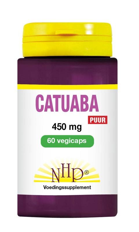 NHP NHP Catuaba 450mg puur (60 Vegetarische capsules)