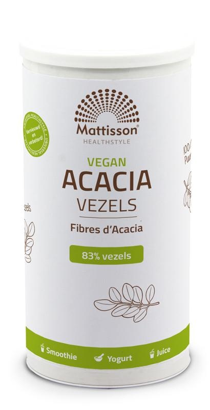 Mattisson Mattisson Vegan acacia vezels 83% vezels (220 Gram)