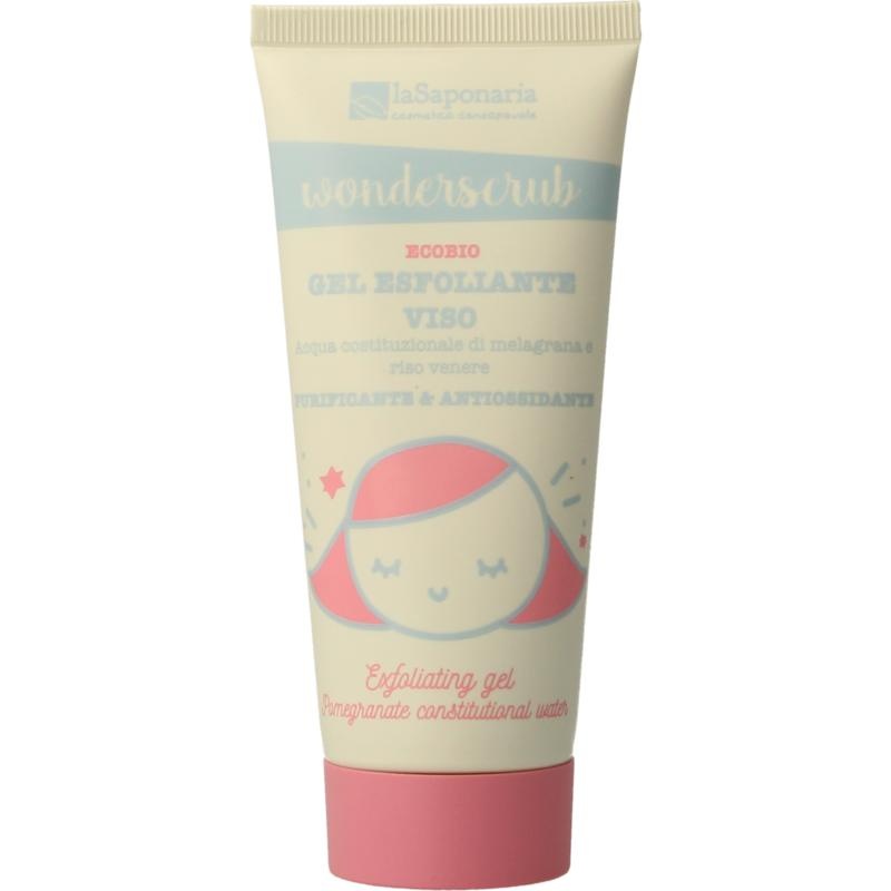 La Saponaria La Saponaria Wonderscrub exfoliating face gel (100 Milliliter)