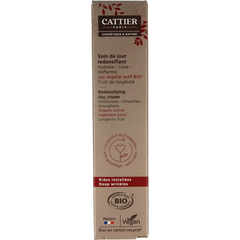 Cattier Cattier Dagcreme verstevigend (50 Milliliter)