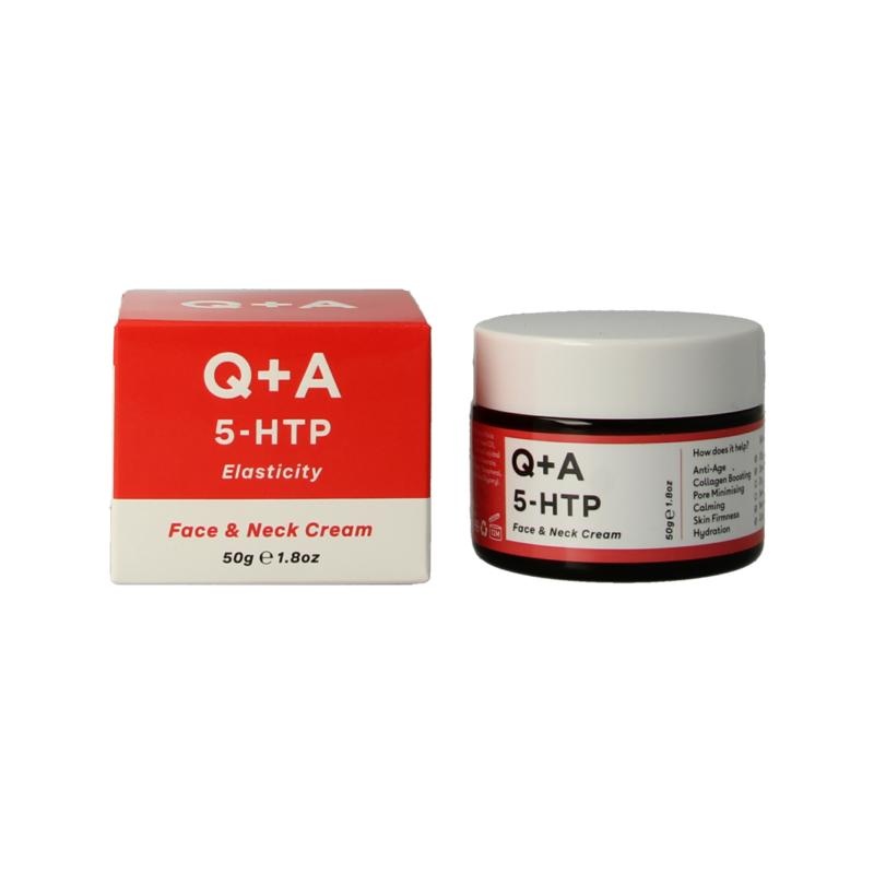 Q+A Q+A 5-HTP face & neck cream (50 Gram)
