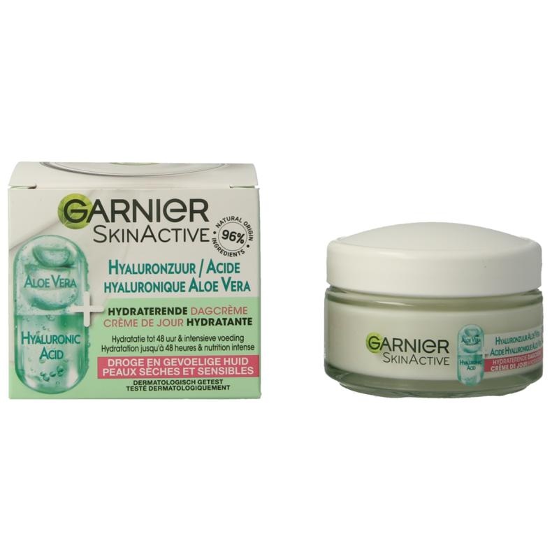 Garnier Garnier SkinActive dagcreme hyaluronzuur aloe vera (50 Milliliter)