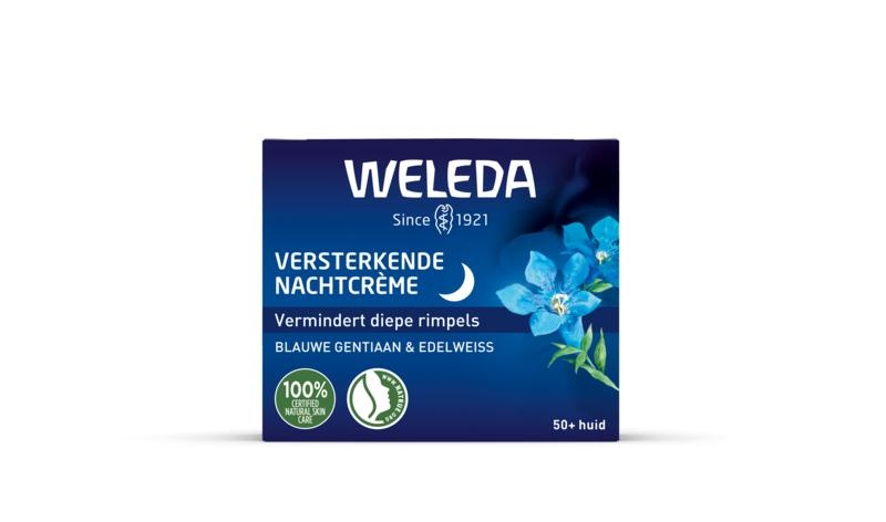 Weleda Weleda Blauwe gentiaan&edelweiss versterkende nachtcreme (40 Milliliter)