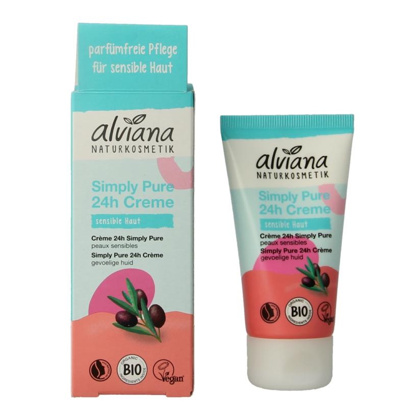 Alviana Alviana Simply pure 24h cream (50 Milliliter)