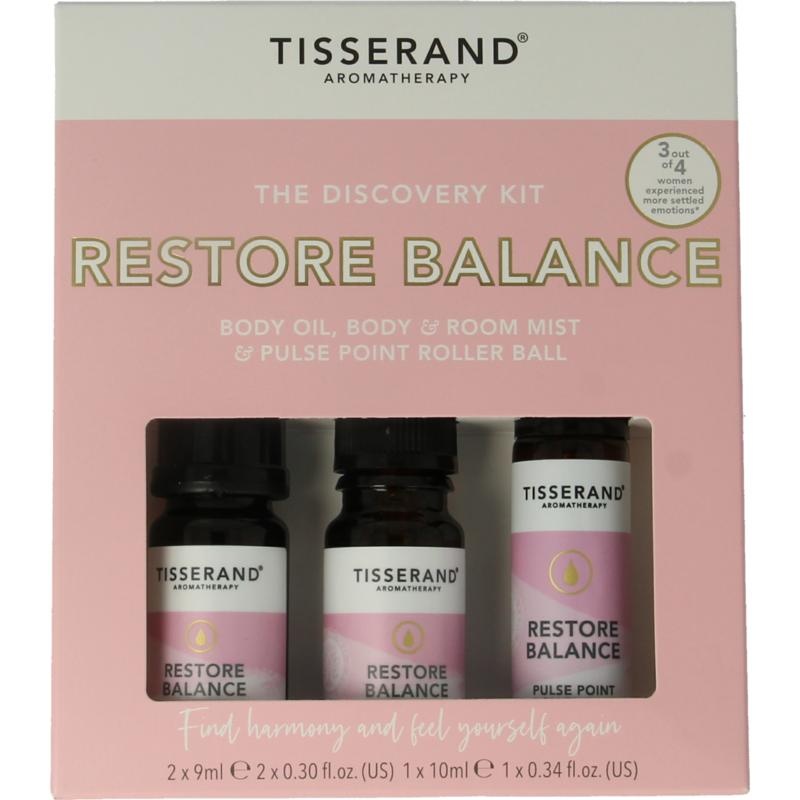 Tisserand Tisserand Restore balance discovery kit (1 Set)