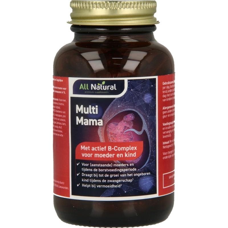All Natural All Natural Multi mama (60 Vegetarische capsules)