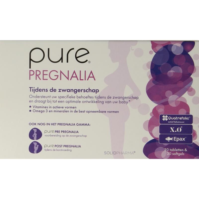 Pure Pure Pregnalia 30 tabletten & 30 softgels (60 Stuks)