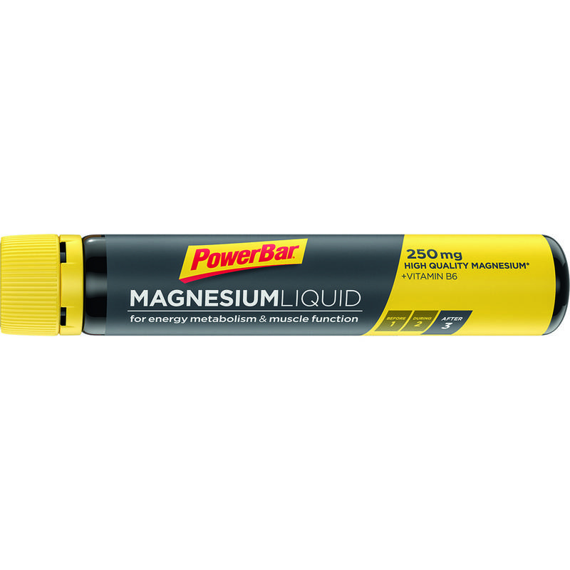 Powerbar Powerbar Magnesium liquid lemon (25 Milliliter)
