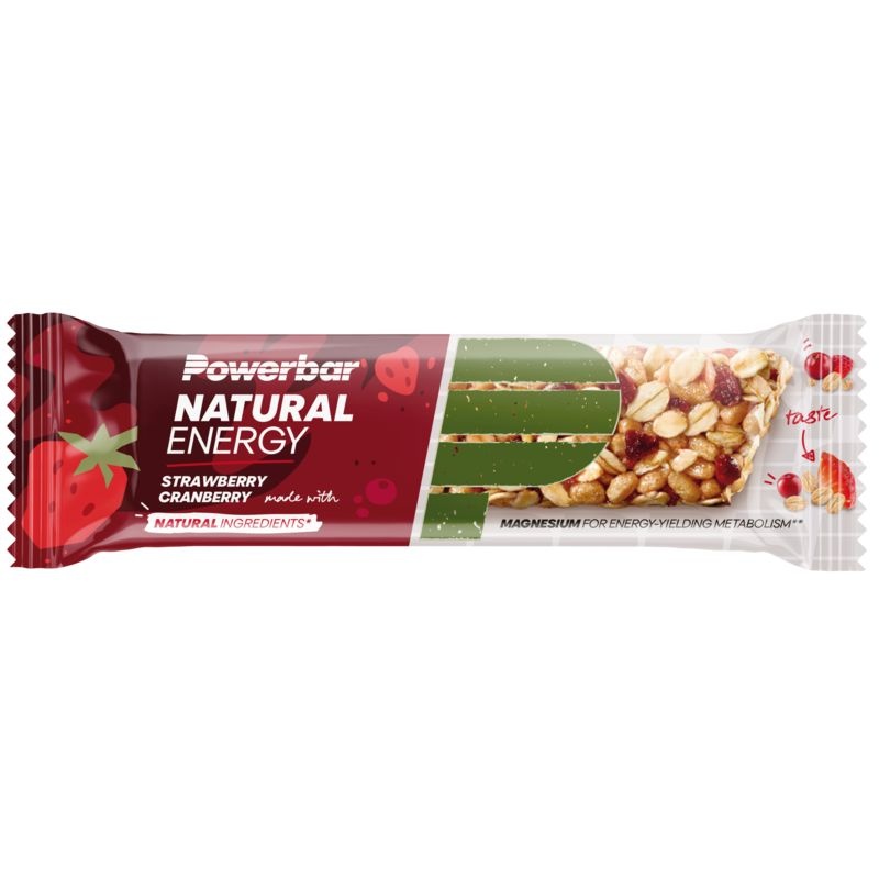 Powerbar Powerbar Natural energy bar strawberry cranberry (40 Gram)