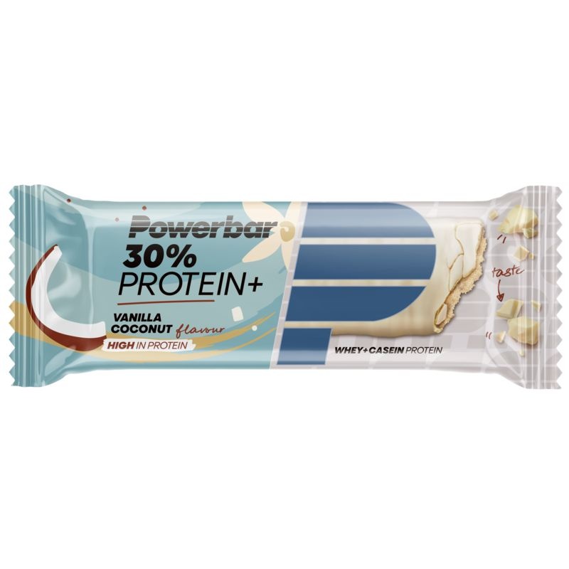 Powerbar Powerbar Protein+ bar vanilla coconut (55 Gram)
