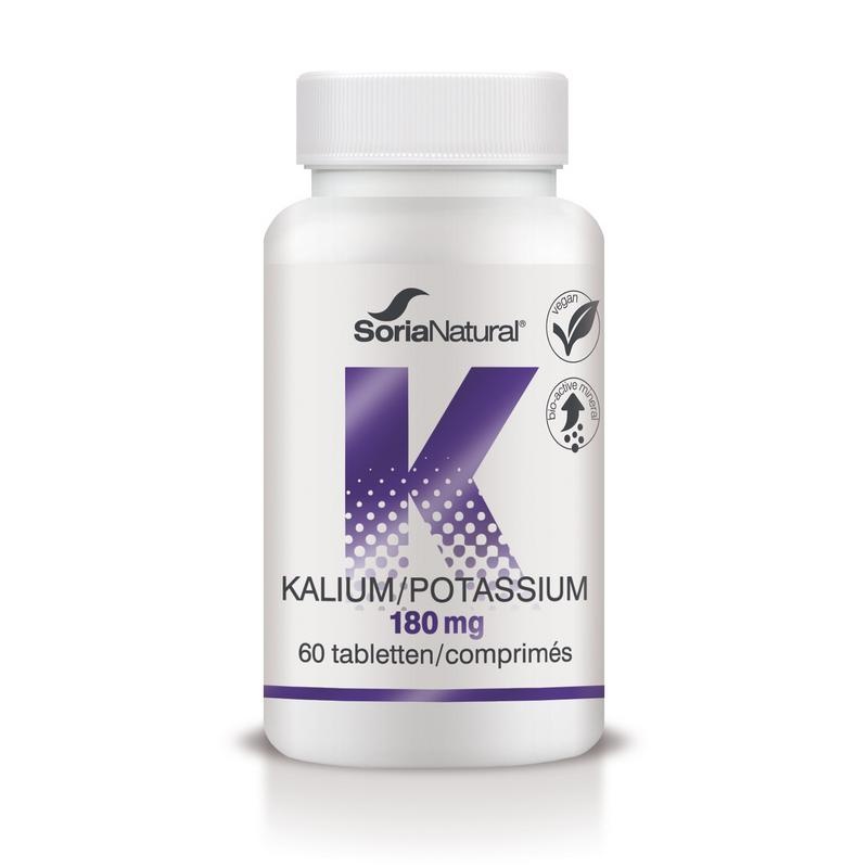 Soria Natural Soria Natural Kalium potassium 180mg (60 Tabletten)