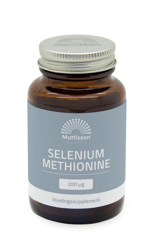 Mattisson Mattisson Selenium methionine 200mcg (90 Vegetarische capsules)