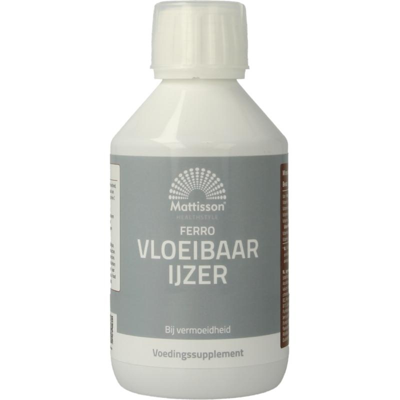 Mattisson Mattisson Ferro vloeibaar ijzer (250 Milliliter)