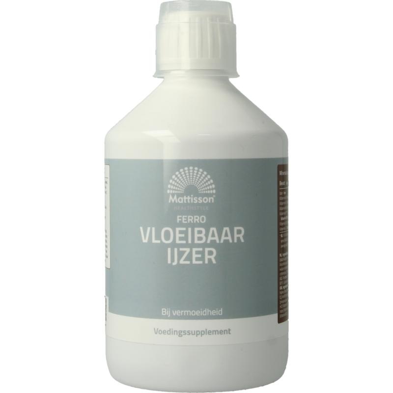 Mattisson Mattisson Ferro vloeibaar ijzer (500 Milliliter)