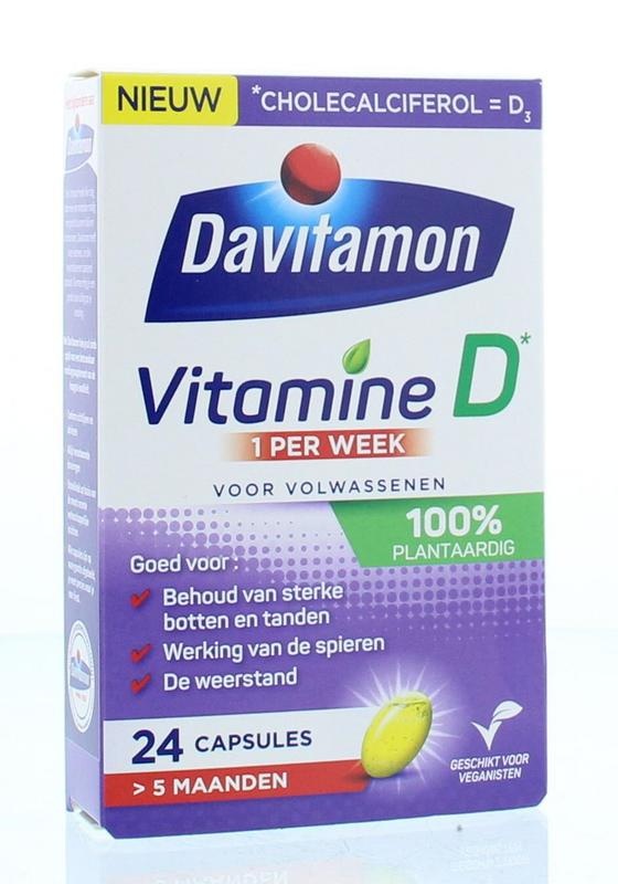 Davitamon Davitamon Vitamine D3 vegan (24 caps)