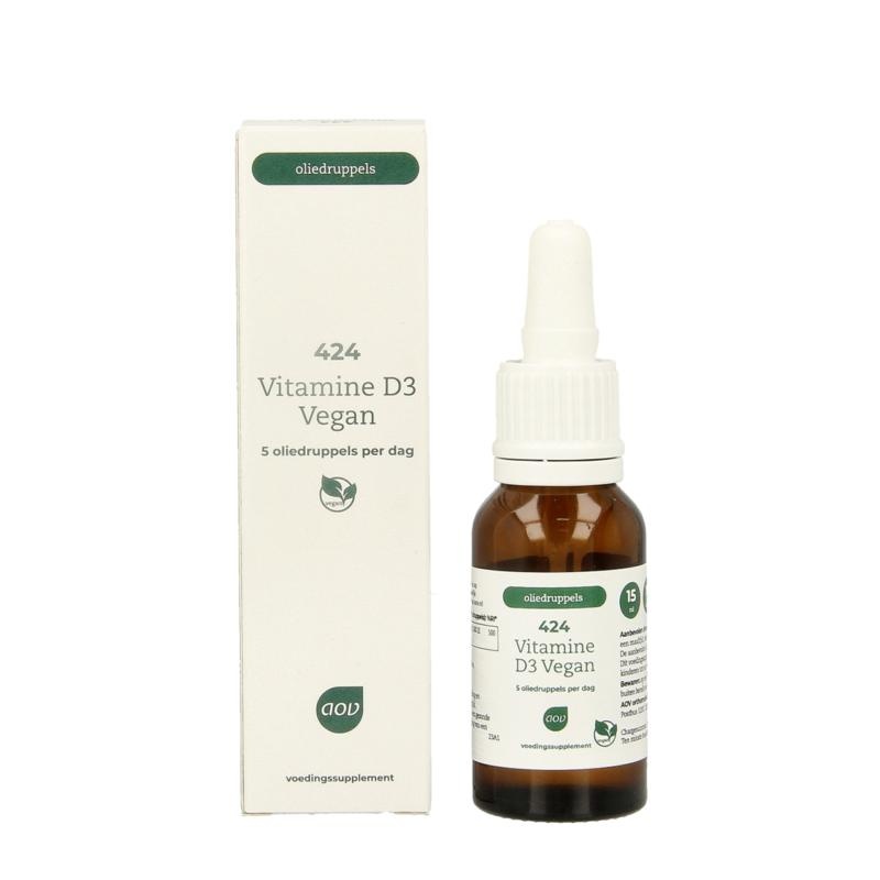 AOV AOV 424 Vitamine D3 25mcg vegan (15 Milliliter)