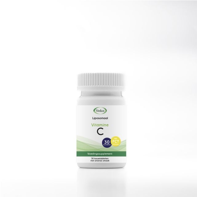 Vedax Vedax Liposomale vitamine C (30 Kauwtabletten)