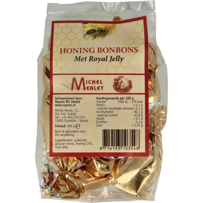 Michel Merlet Michel Merlet Honing bonbons royal jelly (100 Gram)