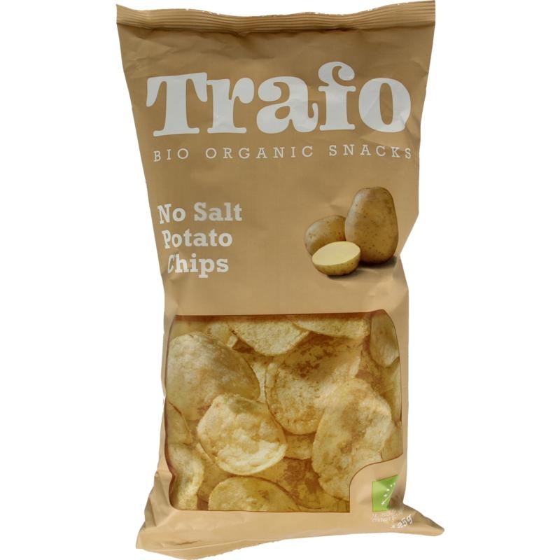 Trafo Trafo Chips zonder zout bio (125 Gram)