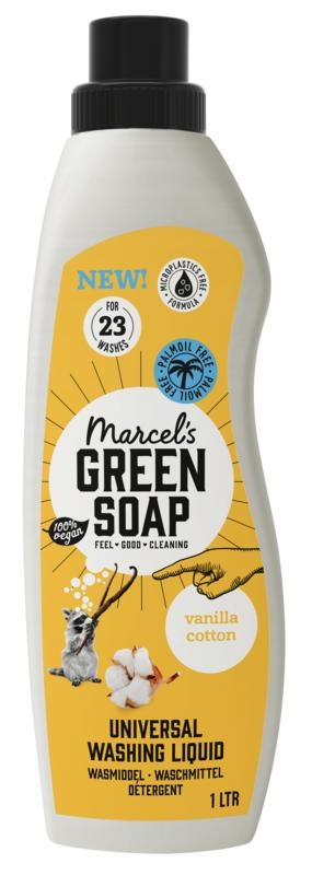 Marcel's GR Soap Marcel's GR Soap Wasmiddel universeel vanille & katoen (1 Liter)