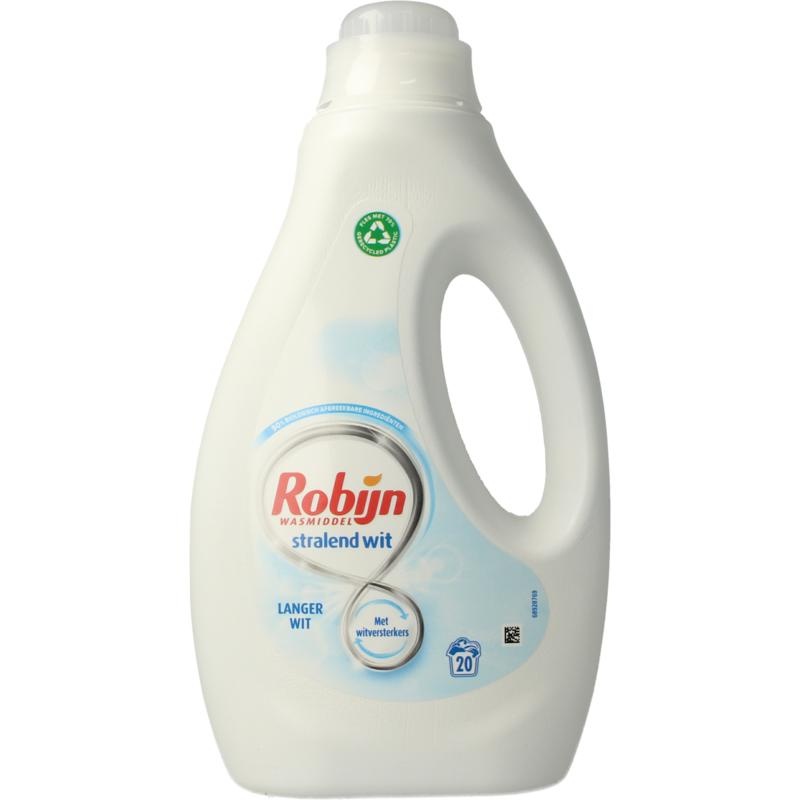 Robijn Robijn Vloeibaar wasmiddel klein & krachtig stralend wit (1 Liter)