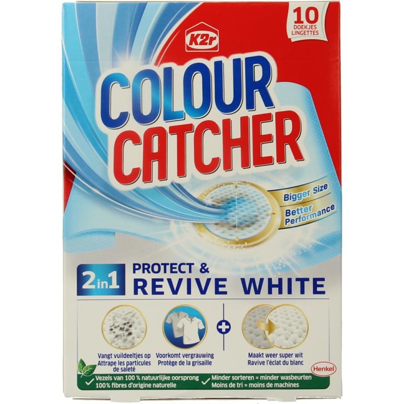 K2R K2R Colour catcher protect & revive white (10 Stuks)