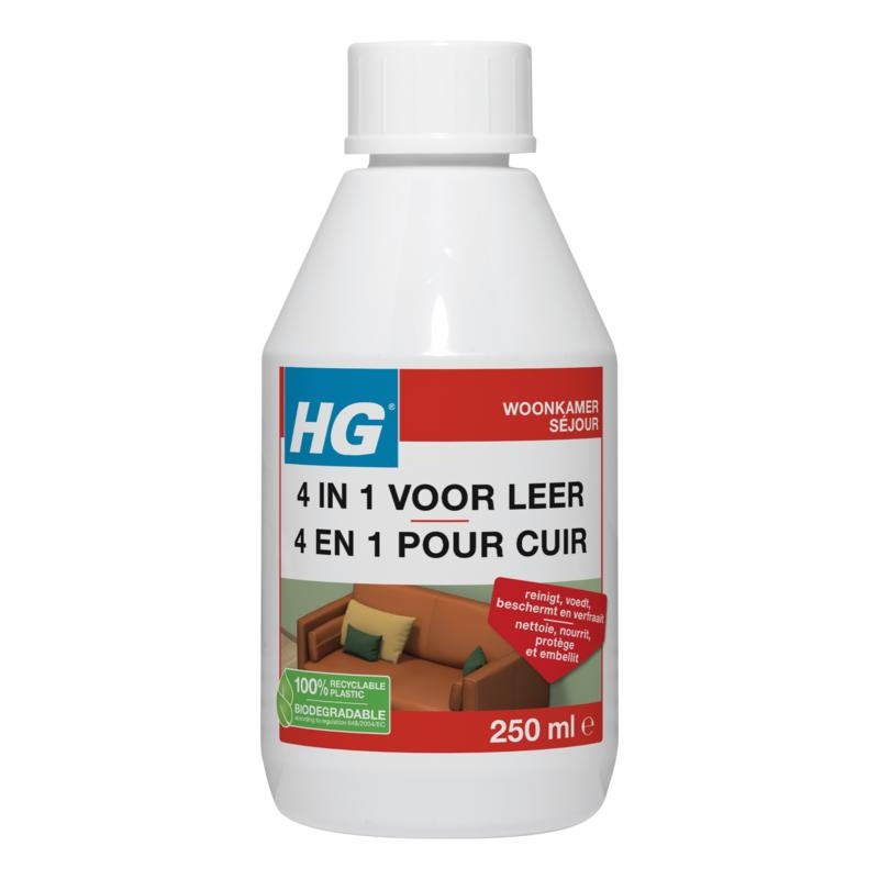HG HG 4-in-1 voor leder (250 Milliliter)