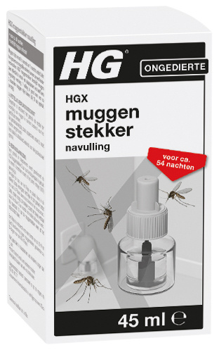 HG HG X muggenstekker navulling (1 st)