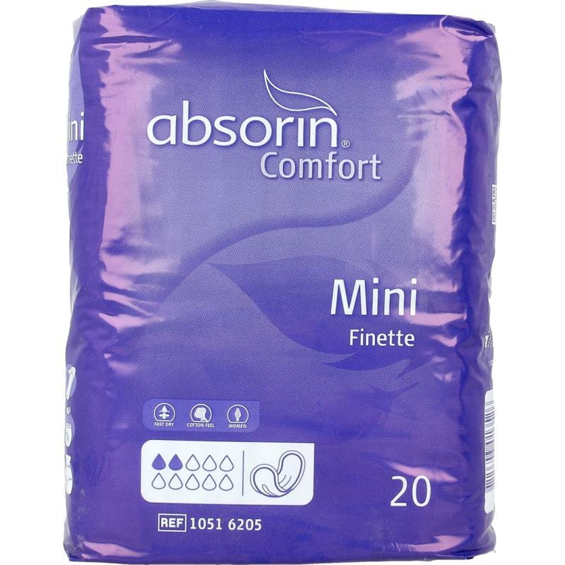 Absorin Absorin Comfort finette mini (20 st)