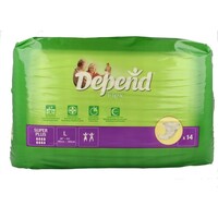 Depend Depend Flex super+ maat L (14 st)