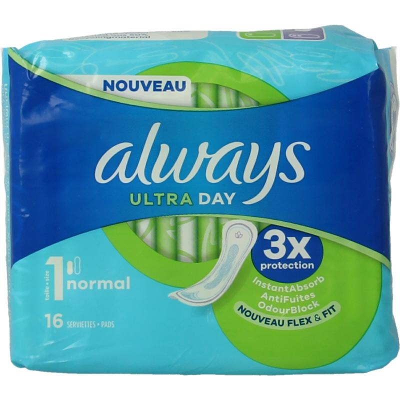 Always Always Maandverband ultra normaal (16 Stuks)