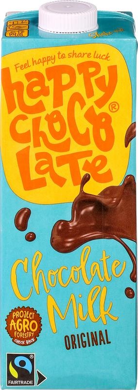 Happy Chocolate Happy Chocolate Chocolademelk bio (1 Liter)