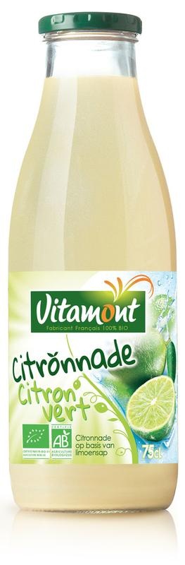 Vitamont Vitamont Citronnade basis van limoensap bio (750 Milliliter)