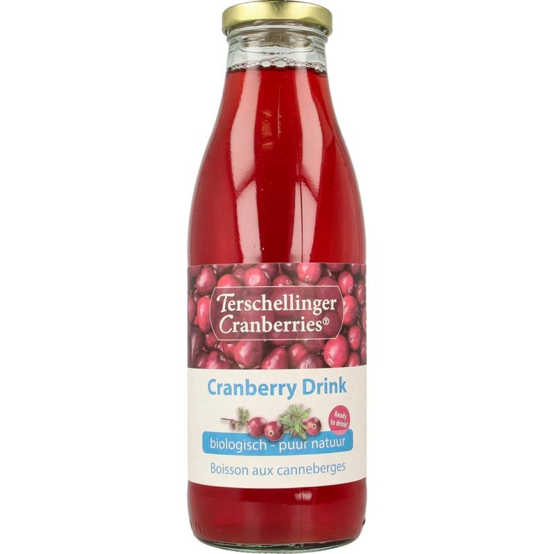 Terschellinger Terschellinger Cranberry drink bio (750 Milliliter)
