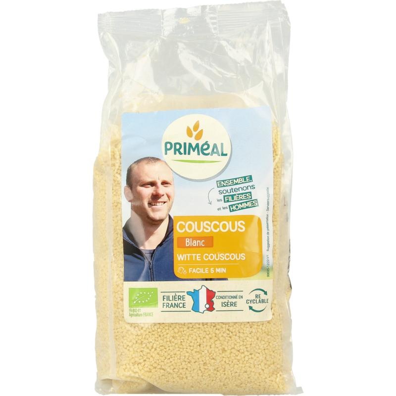 Primeal Primeal Couscous wit Frankrijk bio (500 Gram)