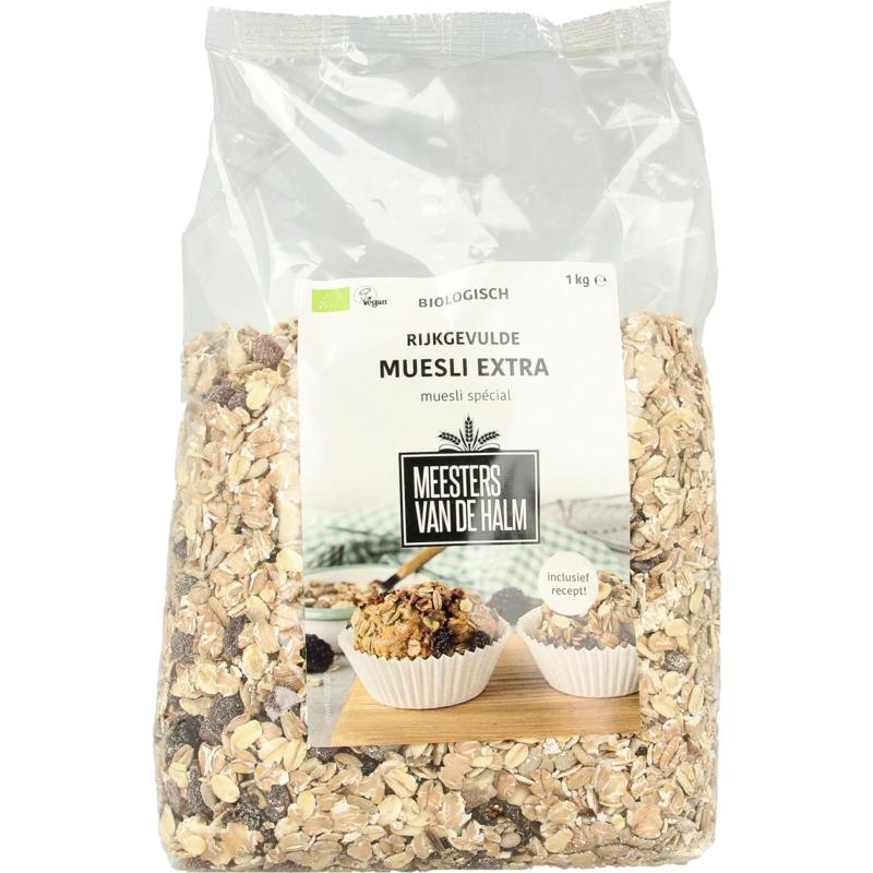 De Halm De Halm Muesli extra bio (1 Kilogram)