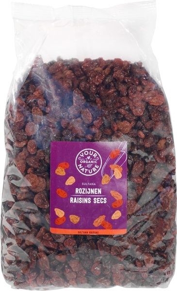 Your Organic Nat Your Organic Nat Rozijnen sultana (1 Kilogram)