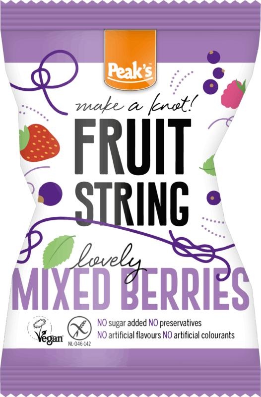 Peak's Peak's Fruit string mixed berries glutenvrij (14 Gram)