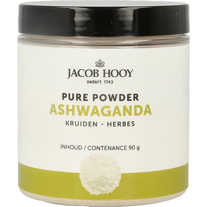 Jacob Hooy Jacob Hooy Pure powder ashwaganda (90 Gram)
