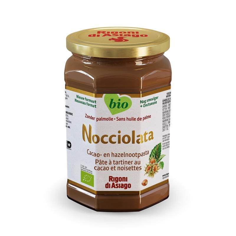 Nocciolata Nocciolata Chocolade hazelnootpasta bio (650 Gram)