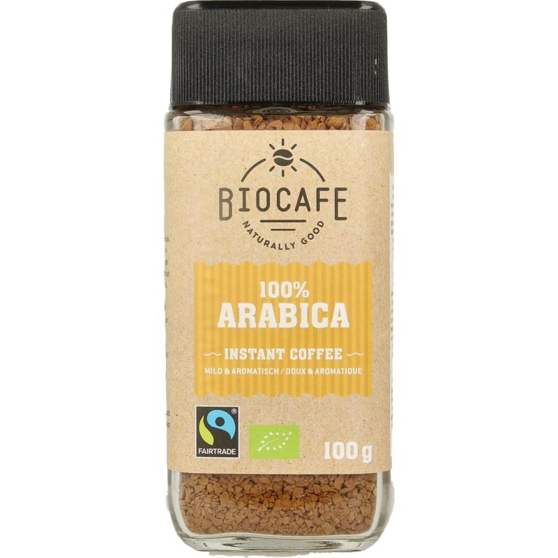 Biocafe Biocafe Instant koffie bio (100 Gram)