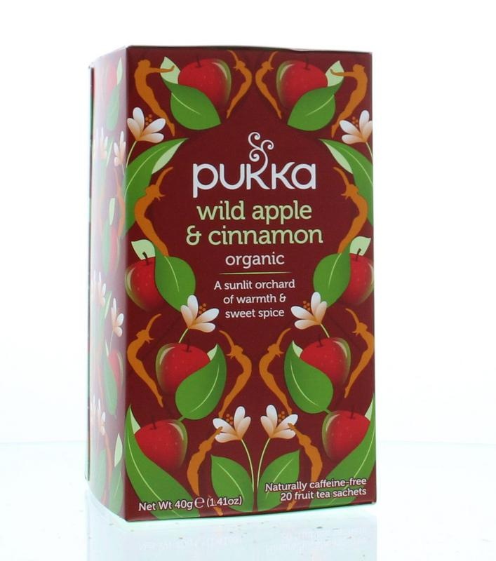 Pukka Pukka Wild apple & cinnamon bio (20 Zakjes)