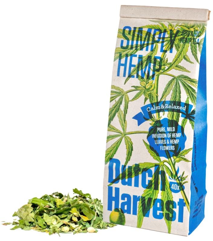 Dutch Harvest Dutch Harvest Simply hemp organic tea bio (40 Gram)
