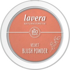 Velvet blush powder rosy peach 01