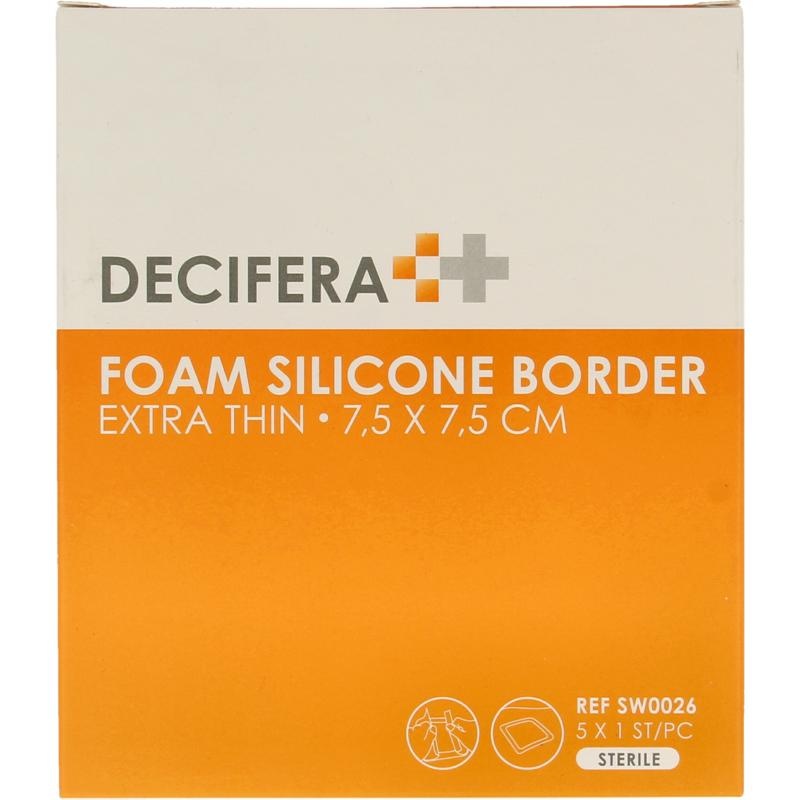 Decifera Decifera Foam border 7.5 x 7.5cm (5 Stuks)
