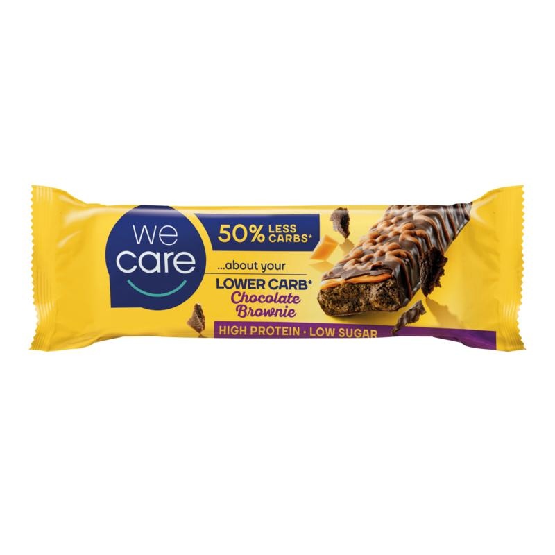 We Care We Care Lower carb chocolate brownie (60 Gram)