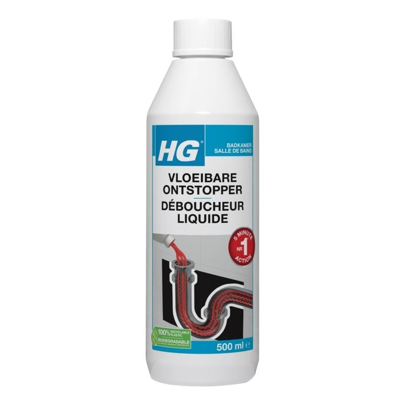 HG HG Vloeibare ontstopper (500 Milliliter)