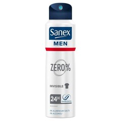 Sanex Men deodorant spray zero invisible (200 ml)