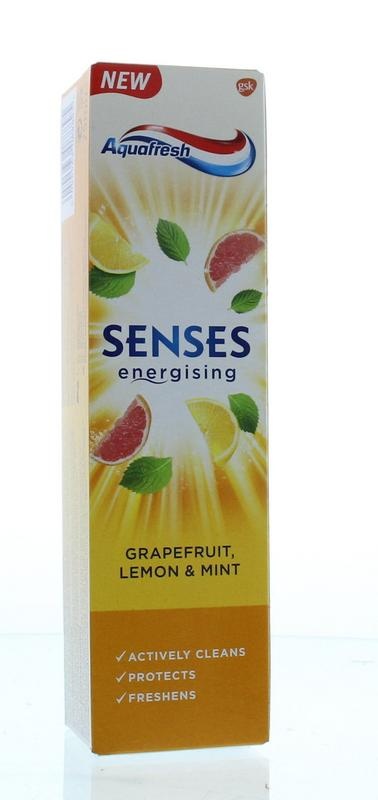 Aquafresh Tandpasta senses grapefruit (75 ml)