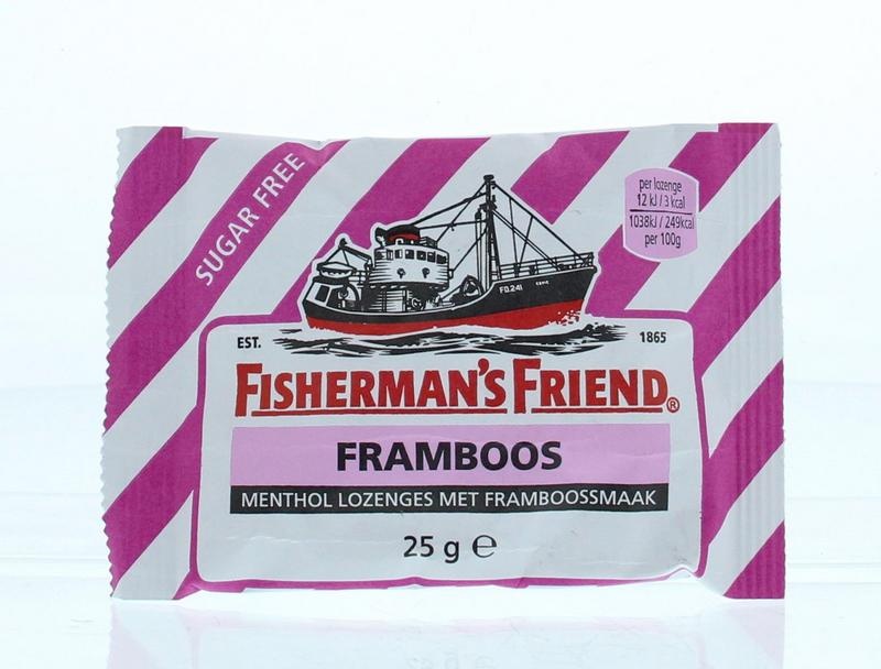 Fishermansfriend Fishermansfriend Framboos suikervrij (25 gr)
